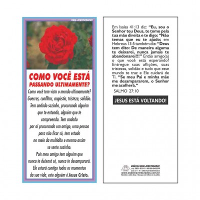 Folheto: Como Você Está Passando...