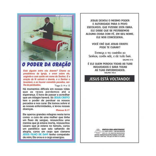Folheto: O Poder da Oração